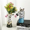 Bao guang ta hars dier hoofd vaas bloem pot bubble gom kamer decoratie simulatie zebra panda herten creatieve ambachten decor 2202212698