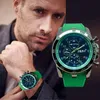 손목 시계 고급 스포츠 시계 남성 스테인리스 스틸 아날로그 석영 현대 남성 패션 손목 2022 전자 디지털