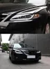 Araba Led Mazda 6 Far Montajı için Günlük Koşu Kafası Işığı 2004-2012 DRL Dinamik Dönüş Sinyali Demon Göz Projektör Lensi