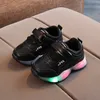 Maat 2130 Kinderen LED Sneakers met lichte enige baby -led Luminous schoenen voor meisjes gloeiende verlichte schoenen voor kinderen jongens Teniz 220520