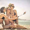 Wireless Bluetooth Selfie Stick Mini Monopod Monopod مع مصراع مملوءة مصراع عن بُعد لـ IOS Android Phone XT02S