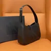 10A 최고 계층 품질 고급 스러움 디자이너 LE5A7 호보 백 여성 작은 핸드백 진짜 가죽 소 가죽 퀼트 지퍼 가방 클러치 지갑 검은 색