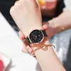Designer Womens High Quality Fashion Casual Luminous Watches Ladies and Girls Watch Manufacturer Wholesale Quartz Round Mesh Strap Watch