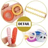 Cravatta per capelli a bobina di gomma da 65 cm Porta della coda di cavallo con cavilo di cavallo da cavallo elastico anello per capelli Candy Candy Color Bracciale Stramele Stretchy Women H5061523