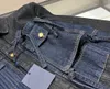 Jaquetas masculinas Designer 2022 Nova marca jaquetas de carga US tamanho designer denim jaqueta de alta qualidade bolso costura design luxo único breasted mens O1KW
