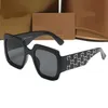 Lunettes de soleil design lunettes de soleil de luxe nuances pour hommes avec lettre lunettes de style classique en plein air unisexe lunettes de soleil de voyage noir gris blanc ombre de plage avec boîte