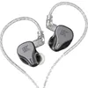 Słuchawki KZ-DQ6 Trzy jednostkowe dynamiczne słuchawki douszne sterowane przez HiFi redukcję szumu K Song Game Game Bass zestaw słuchawkowy