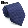 mens tie Men's High Quality Slim Ties Red Neck Skinny Tie Neckties 8cm Width Wedding Business Casual Men Neckwear 2X21
