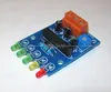Circuitos integrados 5 LED VU Medidor Driver Module Nível de Áudio Indicador de Áudio Nível de placa de energia Indicando 5-12V DC