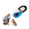 Clicker de entrenamiento para perros con correa de muñeca ajustable Perros Click Trainer Aid Tecla de sonido para entrenamiento conductual