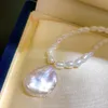 Pendant Necklaces Flora Baroque Pearl With Rice Necklace Gift Elegant Women JewelryPendant