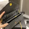2021 French Classic Chain Flap White Dot Envelope Bag Leather Mitation Designer Handbags Large Capacity 20cm Outdoor Sacoche Messenger Bags