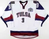 Ceovintage Luke Lucyk Tulsa Oilers Hockey Jerseys 22 Steffes Ryan Menei 90 Beausoleil 11 Battaglia Jersey Anpassa valfritt antal och namn