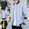 Men's Jackets Jacket Breathable Elastic Cuff Wear-resistant Leisure Spring Coat Men For Work