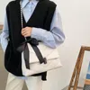 الأكياس المسائية سلسلة صغيرة من مصمم العلامة التجارية Pu Crossbody للنساء 2022 حقيبة كتف بسيطة سيدة الفاخرة