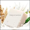 Jam Handmade Natural Rice Milk Soap 60G Deep Cleaning Moisturizing Face Body Skin Care Bath Shower 60Pcs Drop Delivery 2021 Health Beauty