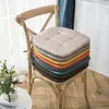 Fashion Anti-slip Linen Chair Cushion Household Sponge MultiColor Dining Room Chair Cushions for Pallets Outdoor Garden Cushions 220402