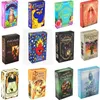 Kids Toys 19 Styles Tarots Witch Rider Smith Waite Shadowscapes Wild Tarot Deck Board Game Cards with Colorful Box English Version In Stock 0168
