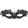 Femmes Sexy dentelle noire masque pour les yeux mode mascarade Halloween Costumes accessoires bal danse fête demi visage yeux bandés masques
