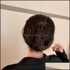 Accessoires De Cheveux Coiffe Féminine Simple Géométrique En Métal Petit Grab Clip Mode Douce Fille Femmes Barrettes Drop Delivery 2021 Bébé Dhxph
