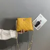 Bolsos cruzados 2022 Bolso pequeño Mujer Estilo de moda Moda Damas de un solo hombro Cadena de mensajero Rombo Bolso de alta capacidad191W