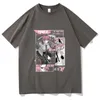 Erkekler Tişörtleri 2023 Tshirt Manga Testere Adam Gömlek Yaz Unisex Sıradan Moda T-Shirt Kadın Gevşek Tee Üstleri