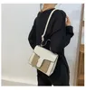 Crossbody -Taschen für Frauen Tasche Tasche PU Leder Mode 5 Farben Umhängetasche große Kapazität Messenger Lady Reisehandtasche