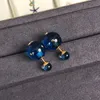 Perlenstolfohrring Designer Schmuck für Frauen Mode Luxusharz Doppelball Ohrringe mit Diamant Charme Ohrring Enganment Hochzeit Geschenk