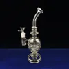 새로운 유리 봉소 아웃 디자인 흡연 파이프 석유 장비 Dabber Glassbubbler Fountain Perc Water Pipe