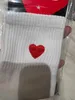 Projektantka Skarpetki damskie męskie w 100% bawełniane pończochy Wysokiej jakości urocze wygodne skarpetki wzór serca