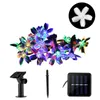 Strings Solar Lights Garland Flower Fairy Garden Light For Outdoor Home Lawn Wedding Patio Party HolidayLED LED