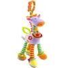 Baby Plush Stroller Toys born Rattles Mobiles Cartoon Animal Hanging Bell Educational Baby brinquedos bebe 220531