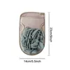 Double Sided Bath Brushes Adult Exfoliator Baths Glove Bathing Body Cleaning Gloves Portable Bathroom Washing Supplies