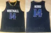 NCAA Whitnall High School 14 Tyler Herro Jerseys Men Basketball Navy White Team Away Oddychaj Pure Cotton Shirt University For Sport Fan najwyższej jakości w sprzedaży