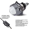 Другая система освещения Bi-Led Lins Low Beam/ High Beam для автомобилей LHD RHD H4 H7 9005 9006 3.0 Проектор линзы в фар-аксессуарах12VO