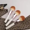 Luksusowe lamer proszkowe pędzel podkład miękki włosy twarz Bronzer Contour pędzels1728674