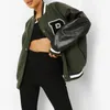 Женская бейсбольная куртка Varsity Vibe Style Y2K весна-осень Jock Uniform Bomber Jackets Lady Retro Fashion Oversized Coat Racer 220808