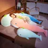 120 cm belle baleine bleue jouets en peluche animaux mignons grande poupée de requin doux poisson en peluche jouet enfants filles cadeau de noël