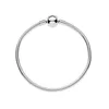 Dames meisjes momenten slangen ketting armband authentieke 925 sterling zilveren bord feest sieraden met originele doos set voor pandora ball clasp charmes armbanden