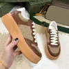 Skor kvinna ny ggs'gg design herrar andas vår 2022 skor kvinnor casual topp mode lyx trend läder sport sneakers 35-45