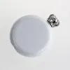 Puste sublimacja Kolki bioder 5 uncji CS z diamentową pokrywką okrągłe kwadratowy stal nierdzewna Flagon Mini butelka z wodą B0528KT