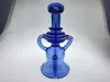 blauwe recycler smoking Pipe dab rig hookah prachtig ontworpen 14mm joint welkom om prijsconcessie te bestellen