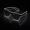 LED Light Glowing Glasses El Wire Luminous Party-Glasses 생일 할로윈 크리스마스 파티 바 장식 공급 업체를위한 안경