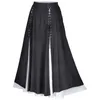 Vintage Spódnica Moda Lace-up Długość podłogi Romantyczny Maxi Multi-Barbe Fashion Retro Elegancka Spódnica Kobieta 220322