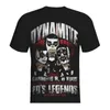 T-shirts masculins Dynamite Bros. - T-shirt de lutte mexicaine Hermanos Dinamita lucha libre mexicanamen's