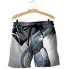 Pantaloncini da uomo Uomo Piccione animale Grafica 3D stampata Summer Beach Harajuku Moda maschile Hip Hop Casual All-match Pantaloncini da uomo