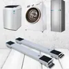 Hooks & Rails Home Appliance Washing Machine Stand Movable Refrigerator Raised Base Mobile Roller Bracket Wheel Bathroom Kitchen Accessories