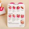 26pcs/conjunto de kits de unhas rosa Gel Acessórios modelo clipe de unha cola de borda de borda transbordante prevenir ferramenta portátil unhas de arte manicure de manicure