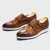 Nouveau véritable cuir de vache hommes casual mocassins chaussures hommes appartements luxe Crocodile motif en cuir verni sans lacet formel hommes Loafe A19