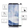 Protecteur d'écran en verre trempé incurvé 3D compatible avec les coques avec pour Samsung S23 S22 S21 S20 Ultra S10E S9 Plus Note 20 10 8 9 avec emballage